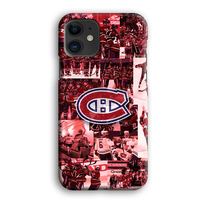 Montreal Canadiens Collage of Celebration iPhone 12 Case-Oxvistore