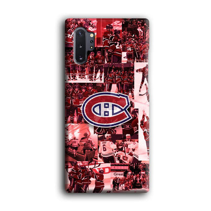 Montreal Canadiens Collage of Celebration Samsung Galaxy Note 10 Plus Case-Oxvistore