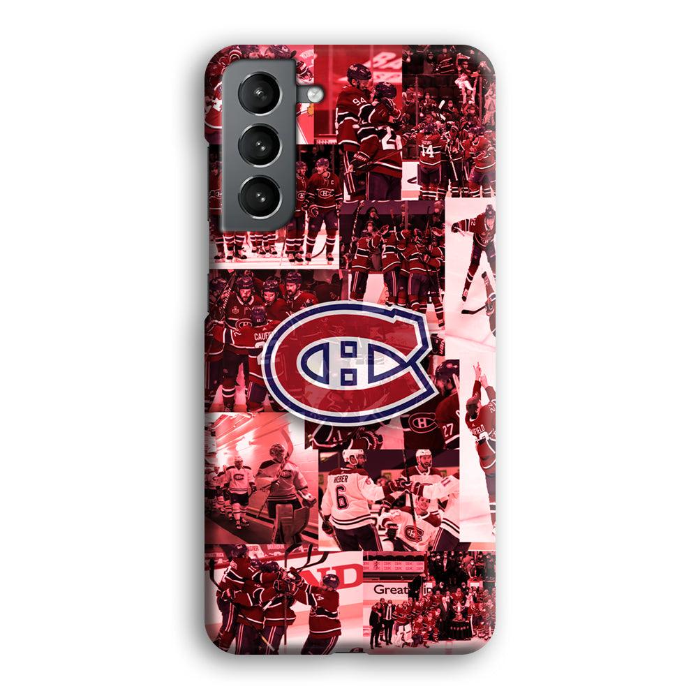 Montreal Canadiens Collage of Celebration Samsung Galaxy S21 Case-Oxvistore