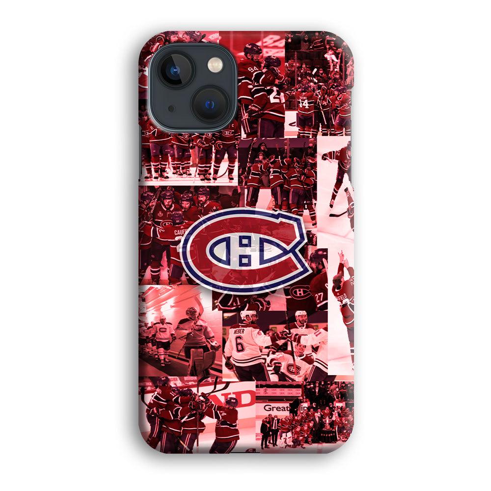 Montreal Canadiens Collage of Celebration iPhone 13 Case-Oxvistore