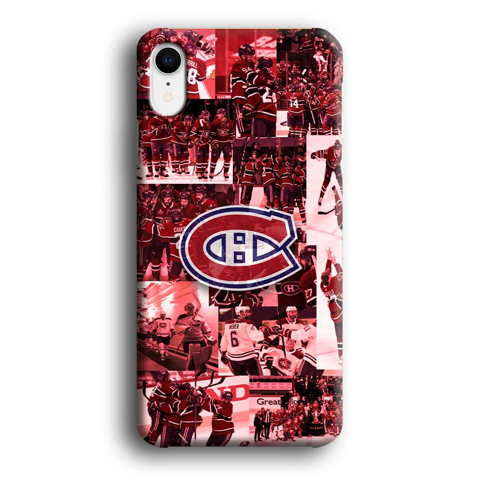 Montreal Canadiens Collage of Celebration iPhone XR Case-Oxvistore