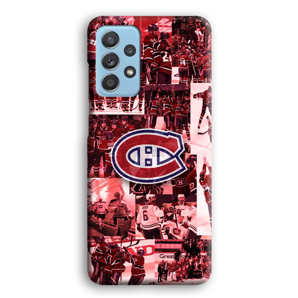 Montreal Canadiens Collage of Celebration Samsung Galaxy A52 Case-Oxvistore