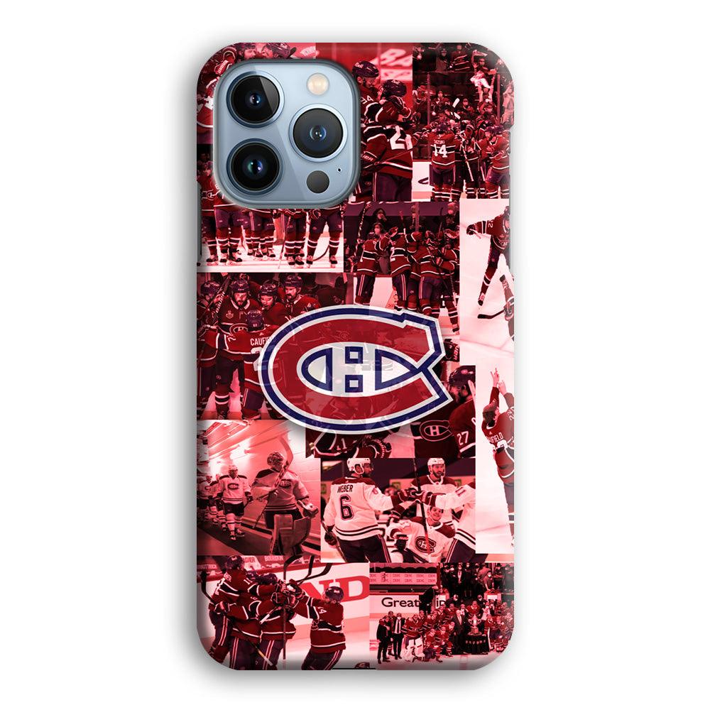 Montreal Canadiens Collage of Celebration iPhone 13 Pro Case-Oxvistore