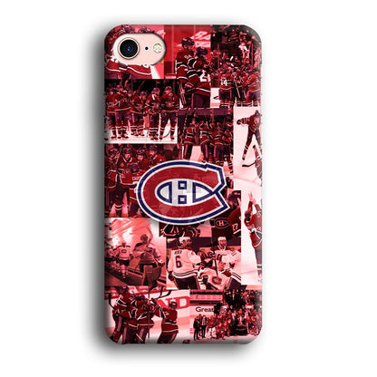 Montreal Canadiens Collage of Celebration iPhone 8 Case-Oxvistore