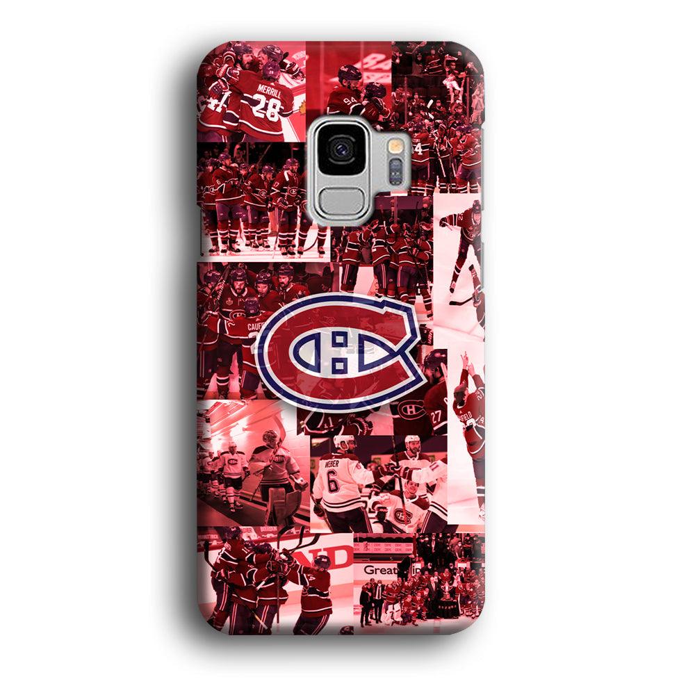 Montreal Canadiens Collage of Celebration Samsung Galaxy S9 Case-Oxvistore