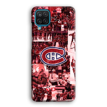 Montreal Canadiens Collage of Celebration Samsung Galaxy A12 Case-Oxvistore