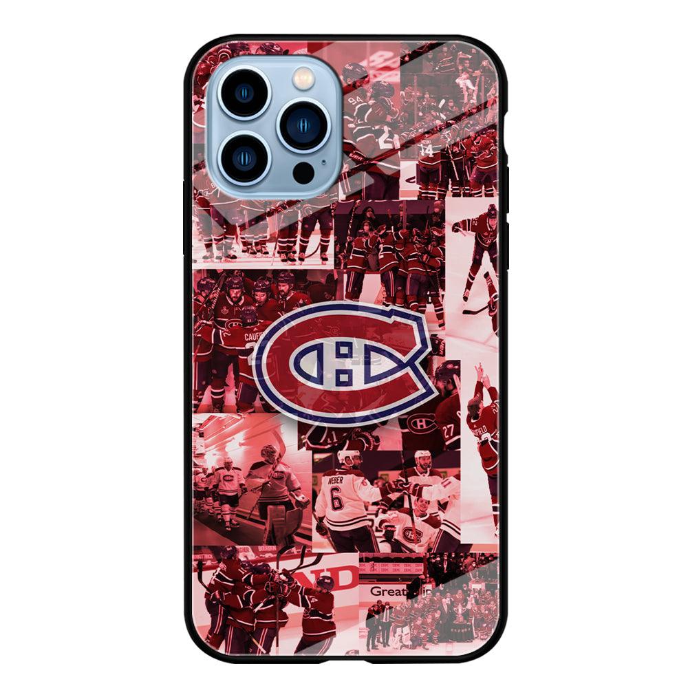 Montreal Canadiens Collage of Celebration iPhone 15 Pro Max Case-Oxvistore