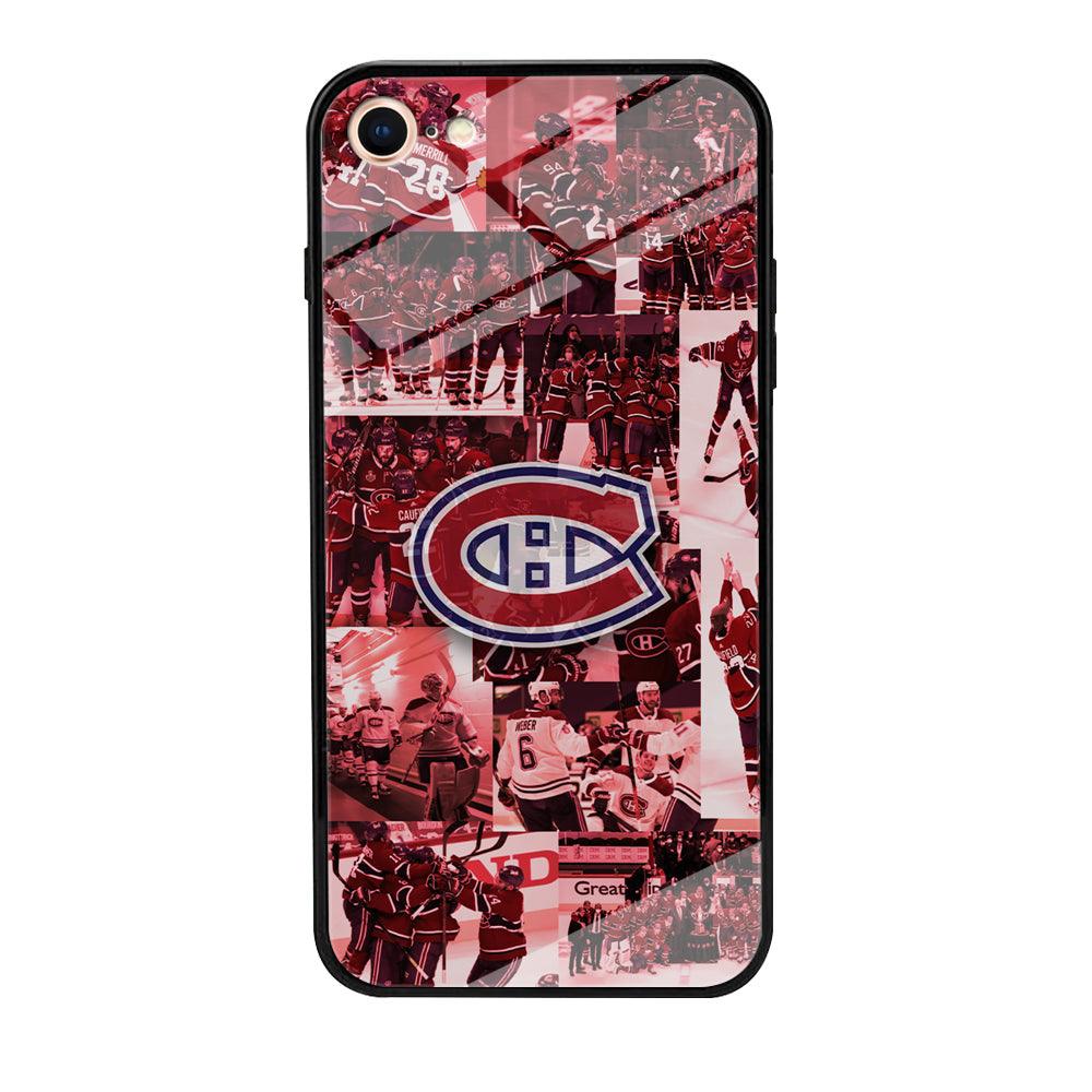 Montreal Canadiens Collage of Celebration iPhone 8 Case-Oxvistore