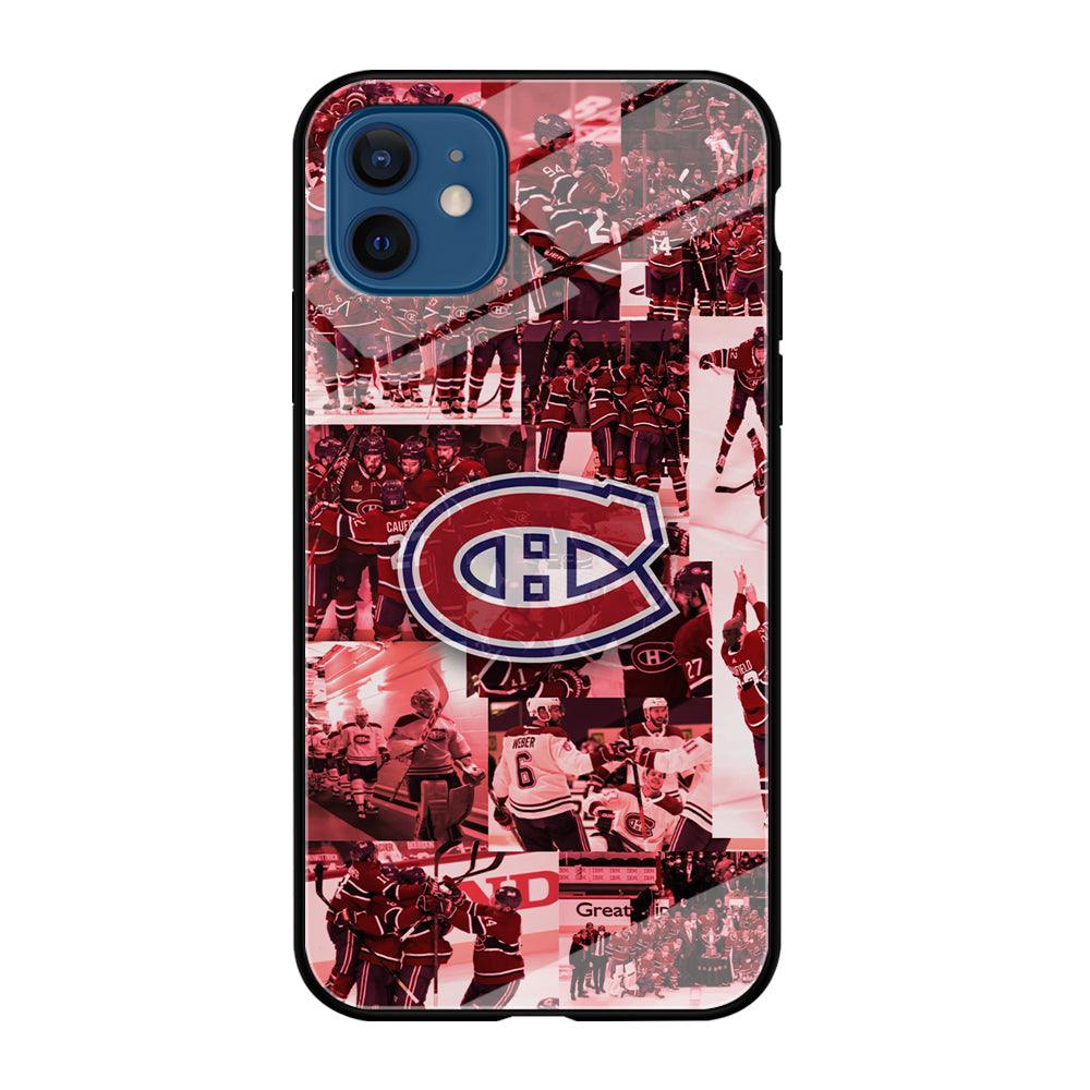 Montreal Canadiens Collage of Celebration iPhone 12 Case-Oxvistore