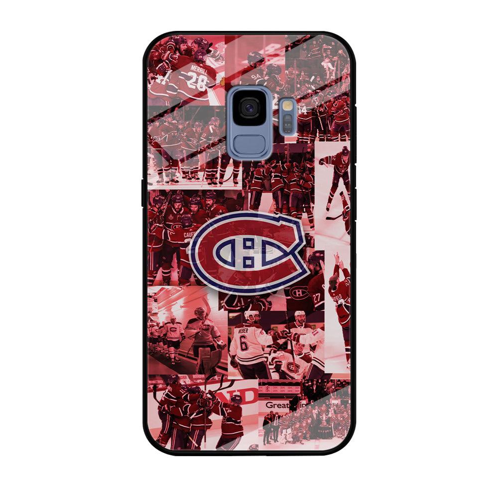 Montreal Canadiens Collage of Celebration Samsung Galaxy S9 Case-Oxvistore