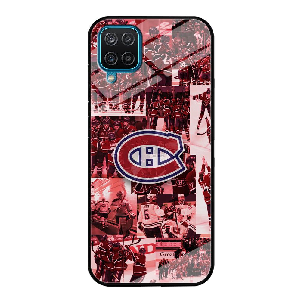 Montreal Canadiens Collage of Celebration Samsung Galaxy A12 Case-Oxvistore