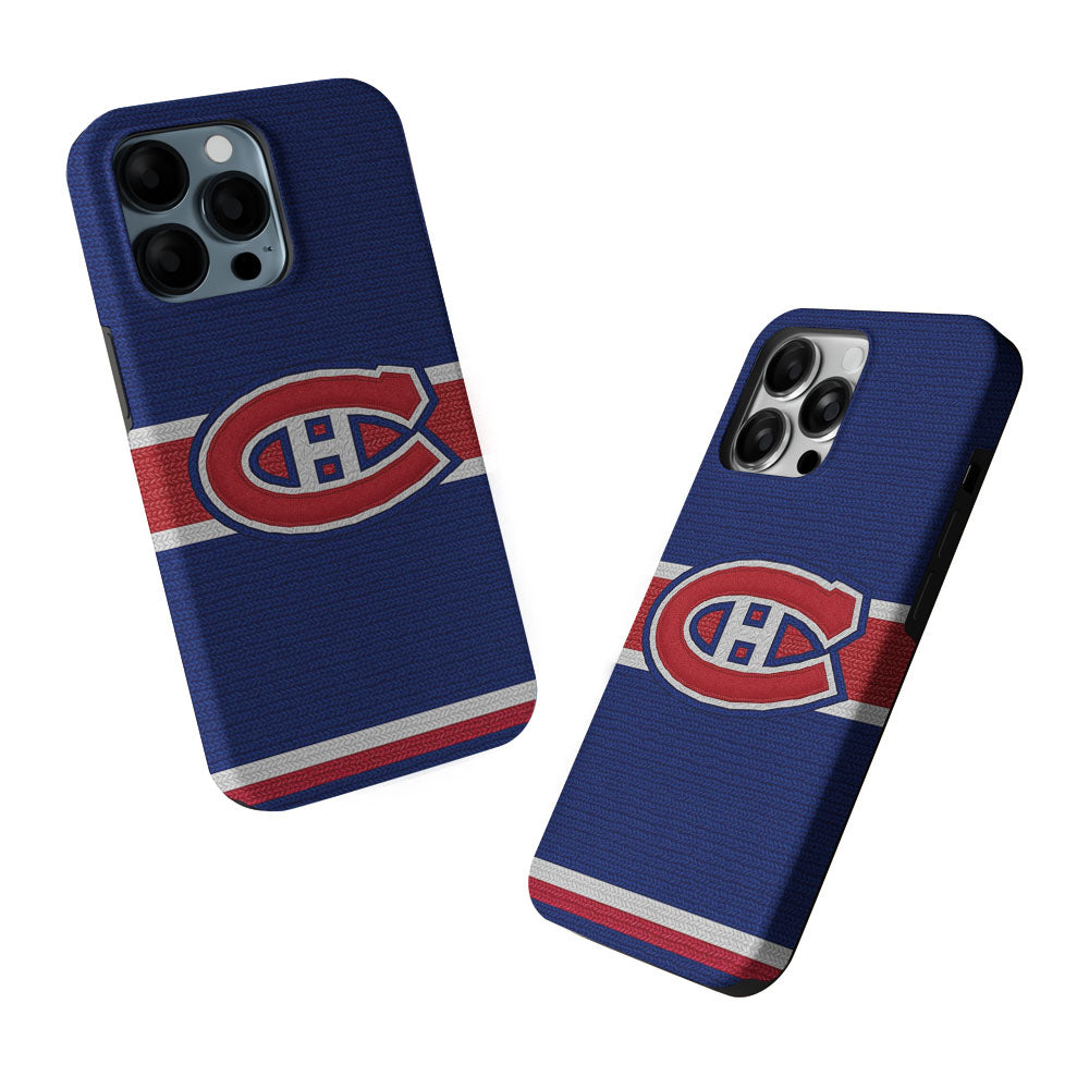 Montreal Canadiens Logo 2 in 1 Tough Phone Case