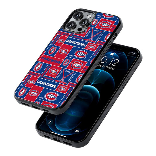 Montreal Canadiens Pattern 2D Rubber Phone Case-Oxvistore