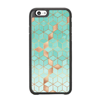 Mosaic Square Blue Phase iPhone 6 Plus | 6s Plus Case-Oxvistore