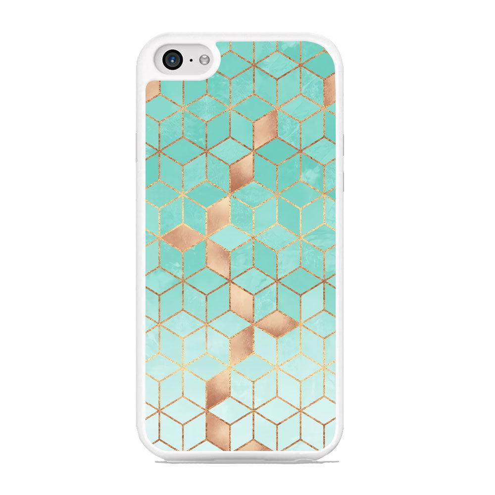 Mosaic Square Blue Phase iPhone 6 Plus | 6s Plus Case-Oxvistore