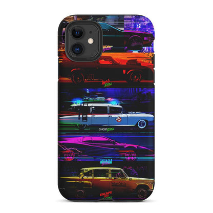 Muscle Car Vintage Retrowave 2 in 1 Tough Phone Case-Oxvistore