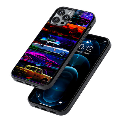 Muscle Car Vintage Retrowave 2D Rubber Phone Case