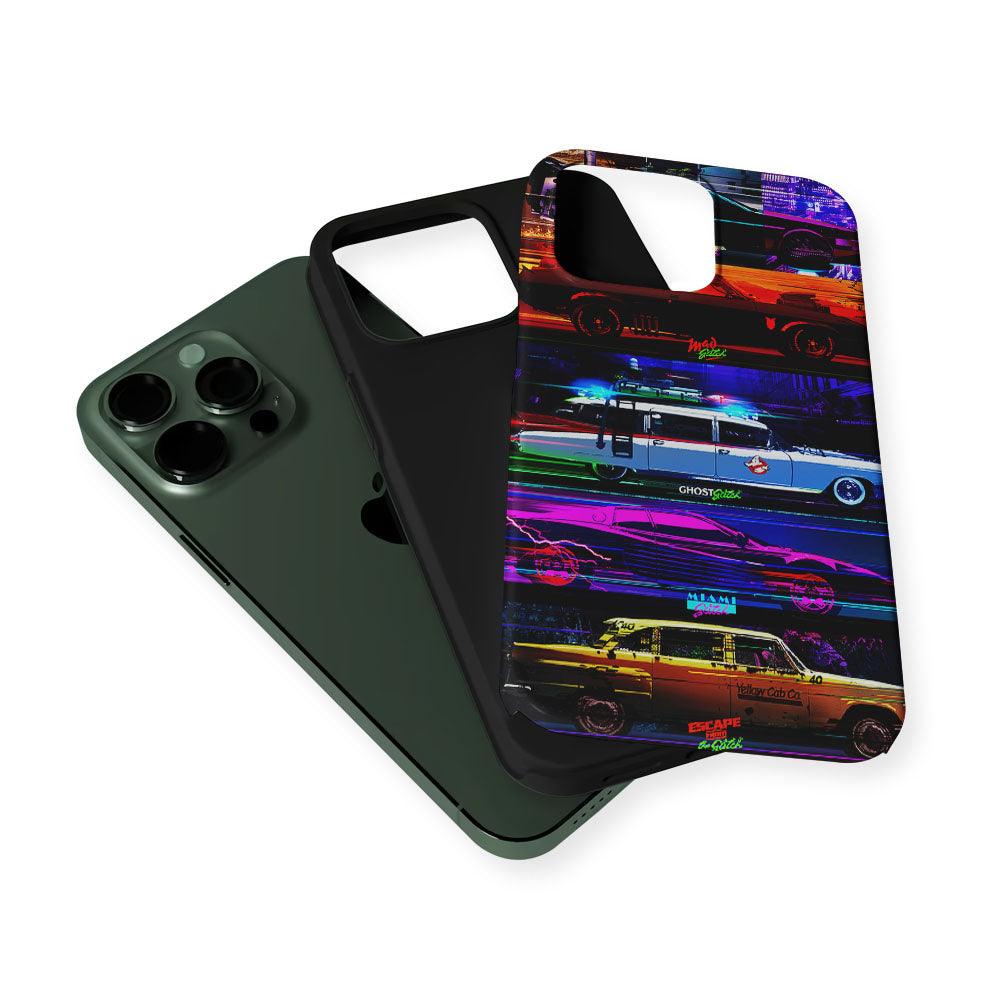 Muscle Car Vintage Retrowave 2 in 1 Tough Phone Case-Oxvistore