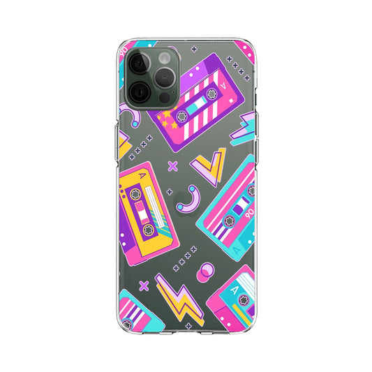 Music on Party with Cassette Clear Soft Case