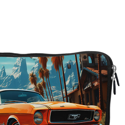 Mustang Exotic Retro Car Laptop Sleeve Protective Cover