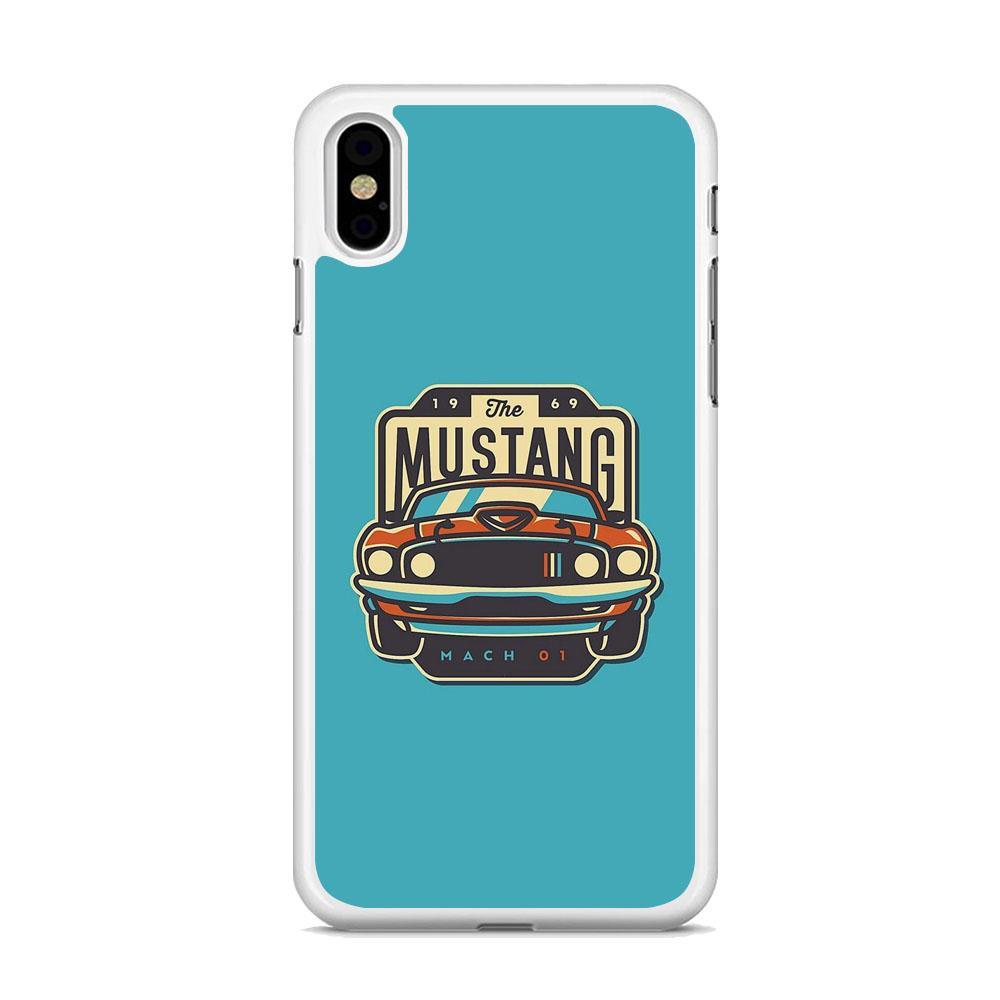 Mustang Mach 01 iPhone X Case-Oxvistore