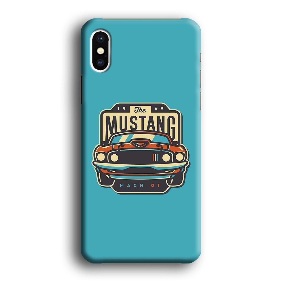 Mustang Mach 01 iPhone X Case-Oxvistore