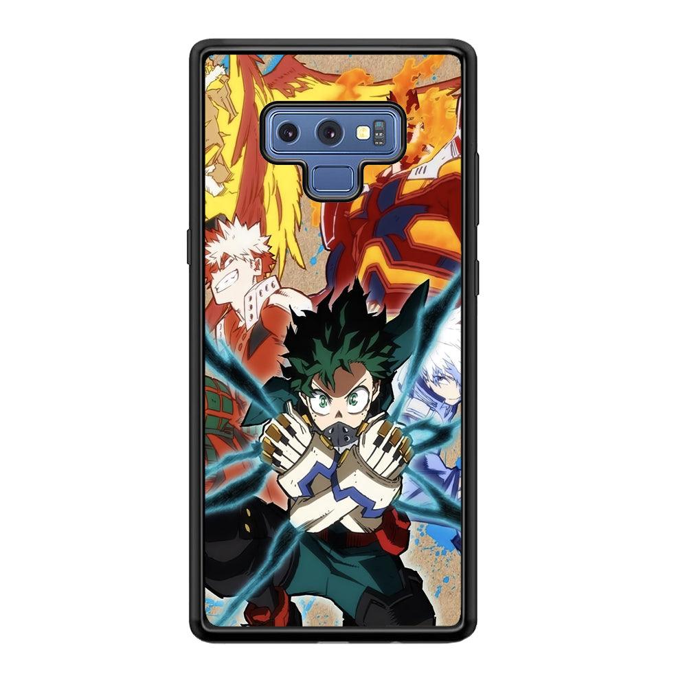 My Hero Academia Black Lightning Samsung Galaxy Note 9 Case-Oxvistore