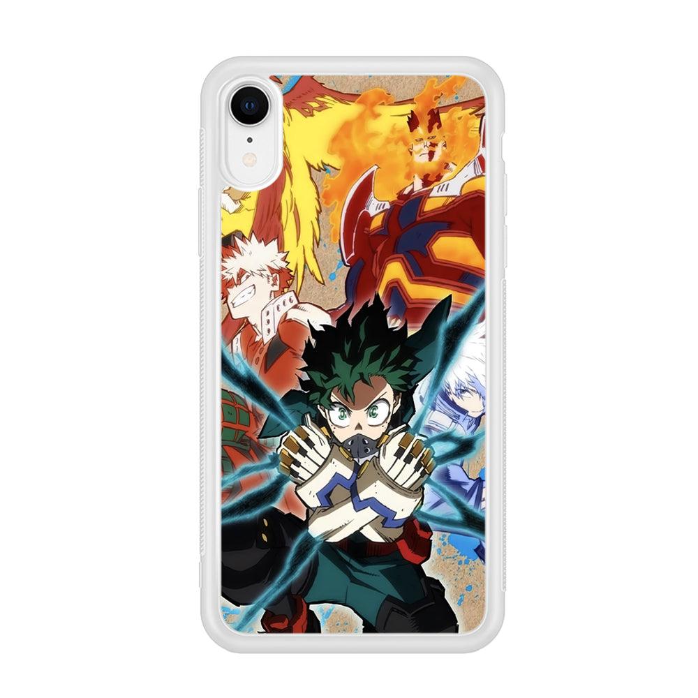 My Hero Academia Black Lightning iPhone XR Case-Oxvistore