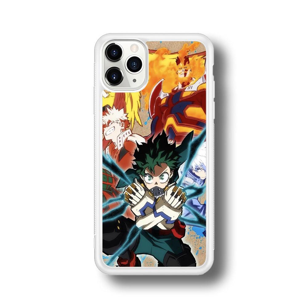 My Hero Academia Black Lightning iPhone 11 Pro Case-Oxvistore