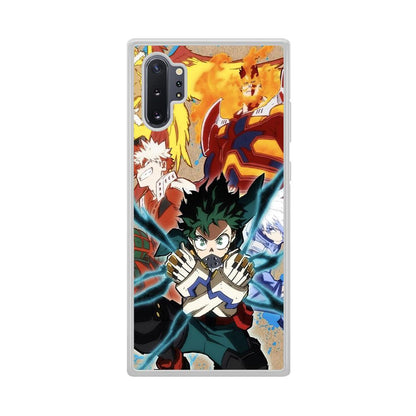 My Hero Academia Black Lightning Samsung Galaxy Note 10 Plus Case-Oxvistore