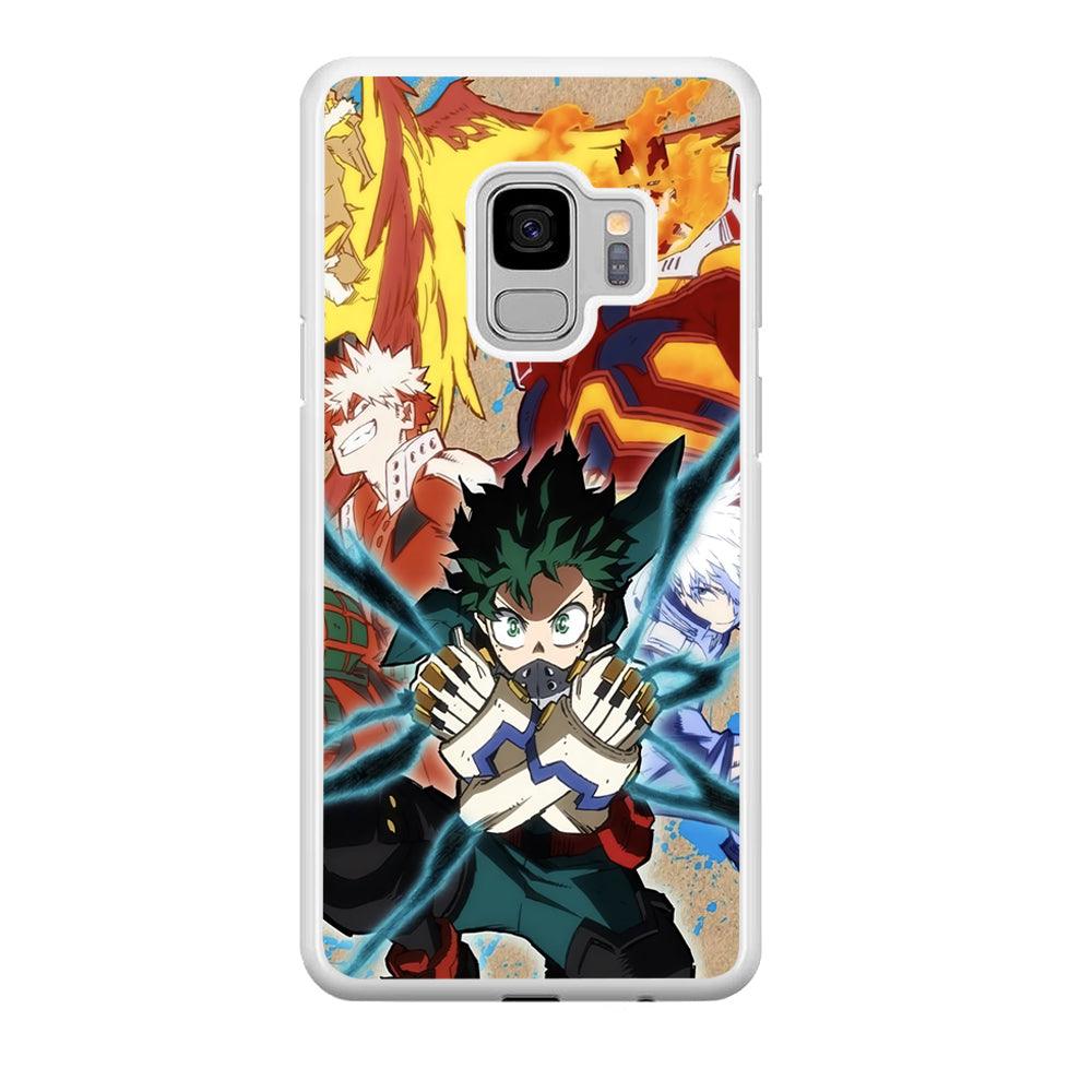 My Hero Academia Black Lightning Samsung Galaxy S9 Case-Oxvistore