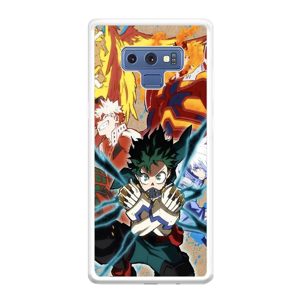 My Hero Academia Black Lightning Samsung Galaxy Note 9 Case-Oxvistore