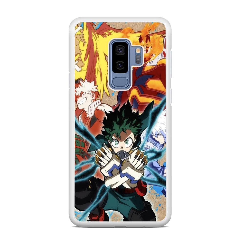 My Hero Academia Black Lightning Samsung Galaxy S9 Plus Case-Oxvistore