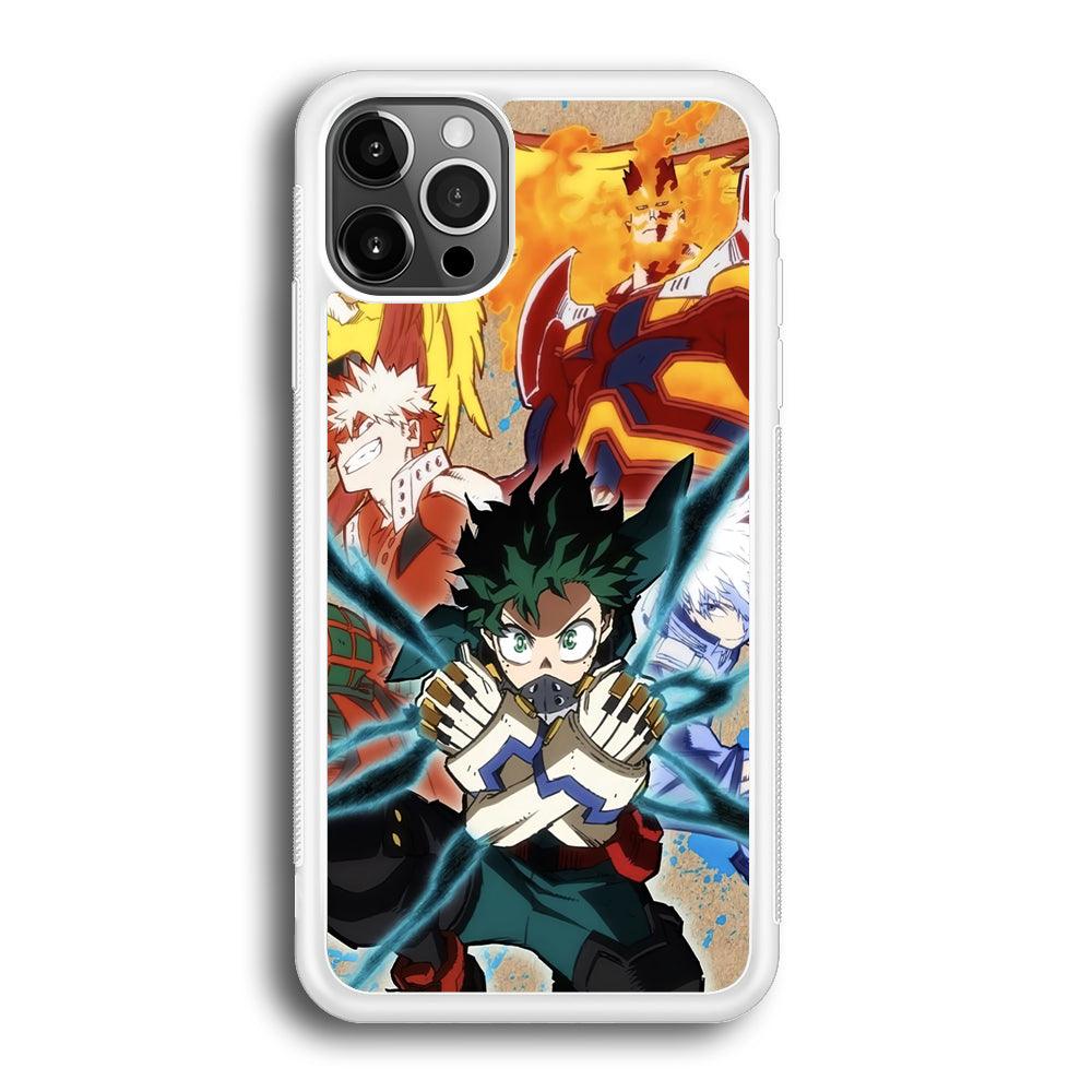 My Hero Academia Black Lightning iPhone 12 Pro Max Case-Oxvistore