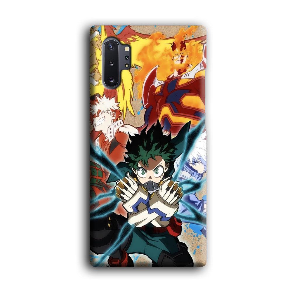 My Hero Academia Black Lightning Samsung Galaxy Note 10 Plus Case-Oxvistore