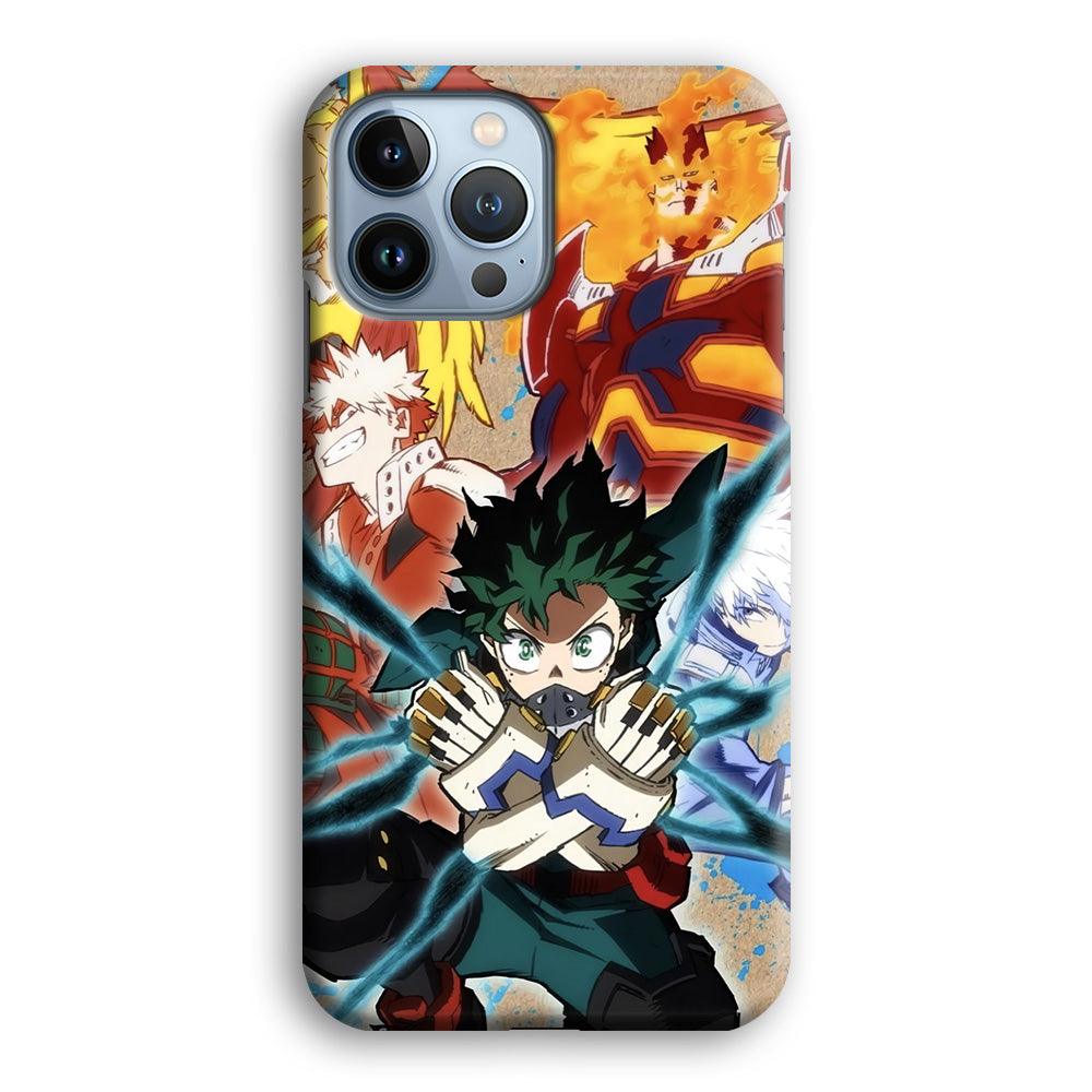 My Hero Academia Black Lightning iPhone 15 Pro Max Case-Oxvistore