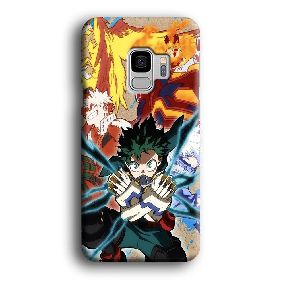 My Hero Academia Black Lightning Samsung Galaxy S9 Case-Oxvistore