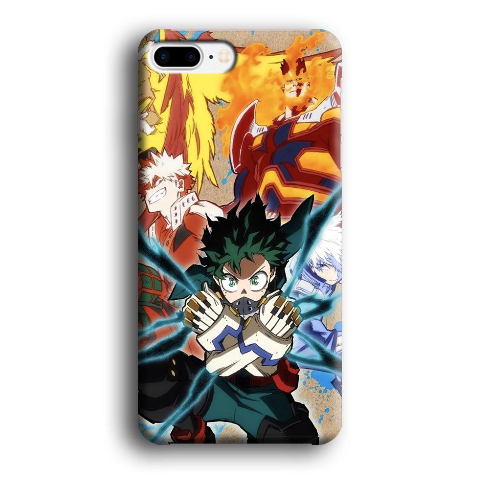 My Hero Academia Black Lightning iPhone 8 Plus Case-Oxvistore