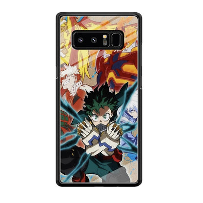 My Hero Academia Black Lightning Samsung Galaxy Note 8 Case-Oxvistore