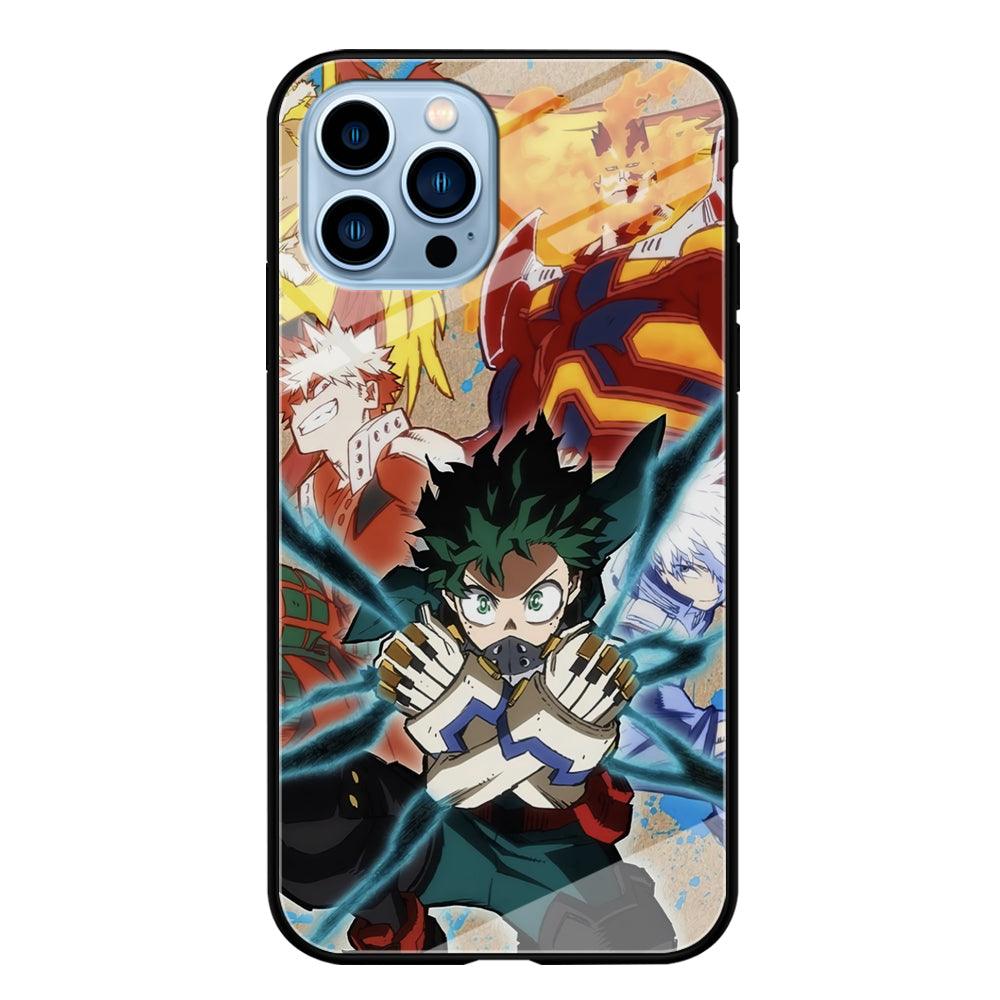 My Hero Academia Black Lightning iPhone 15 Pro Max Case-Oxvistore