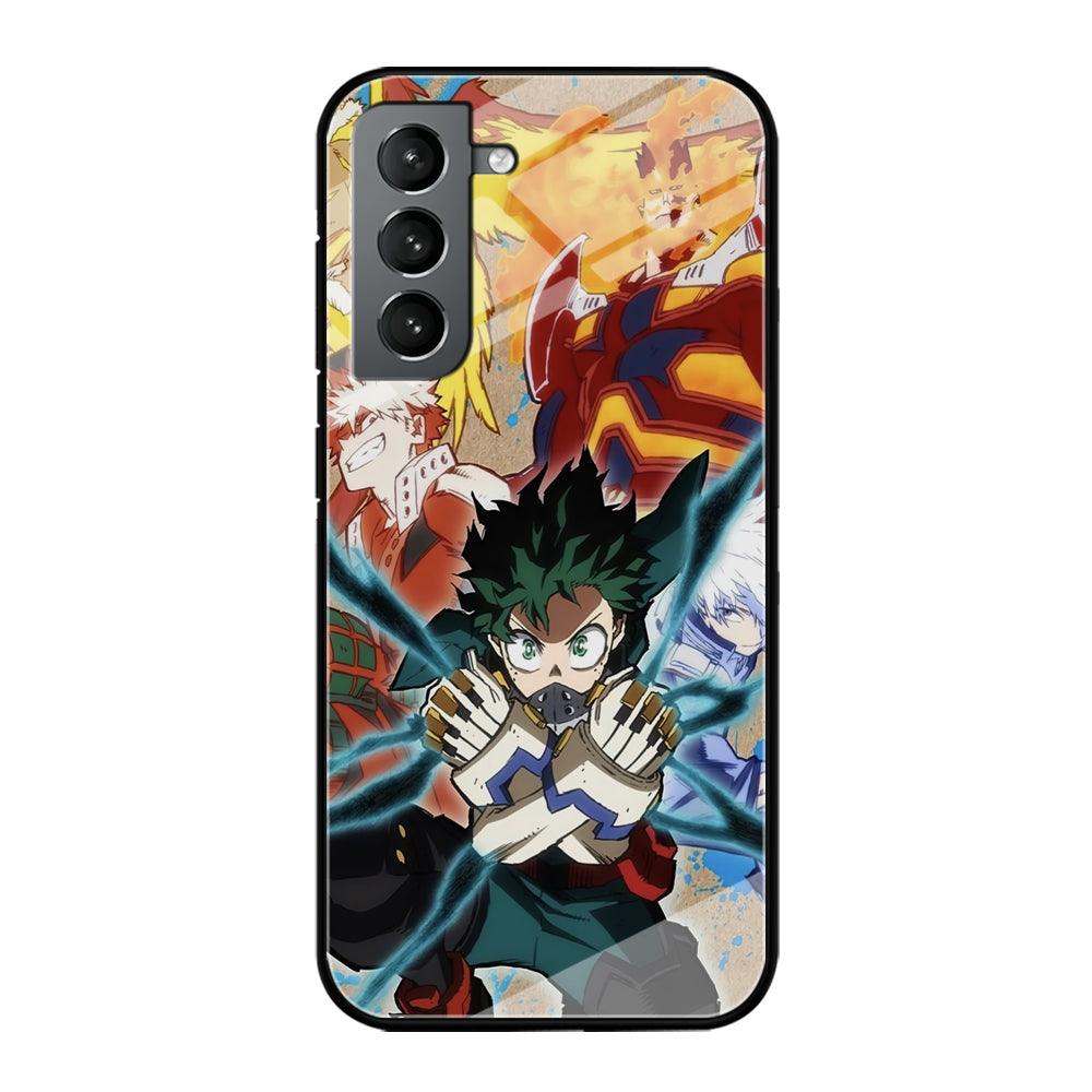 My Hero Academia Black Lightning Samsung Galaxy S21 Case-Oxvistore