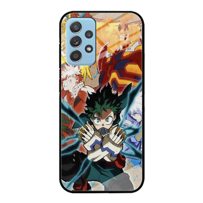 My Hero Academia Black Lightning Samsung Galaxy A52 Case-Oxvistore