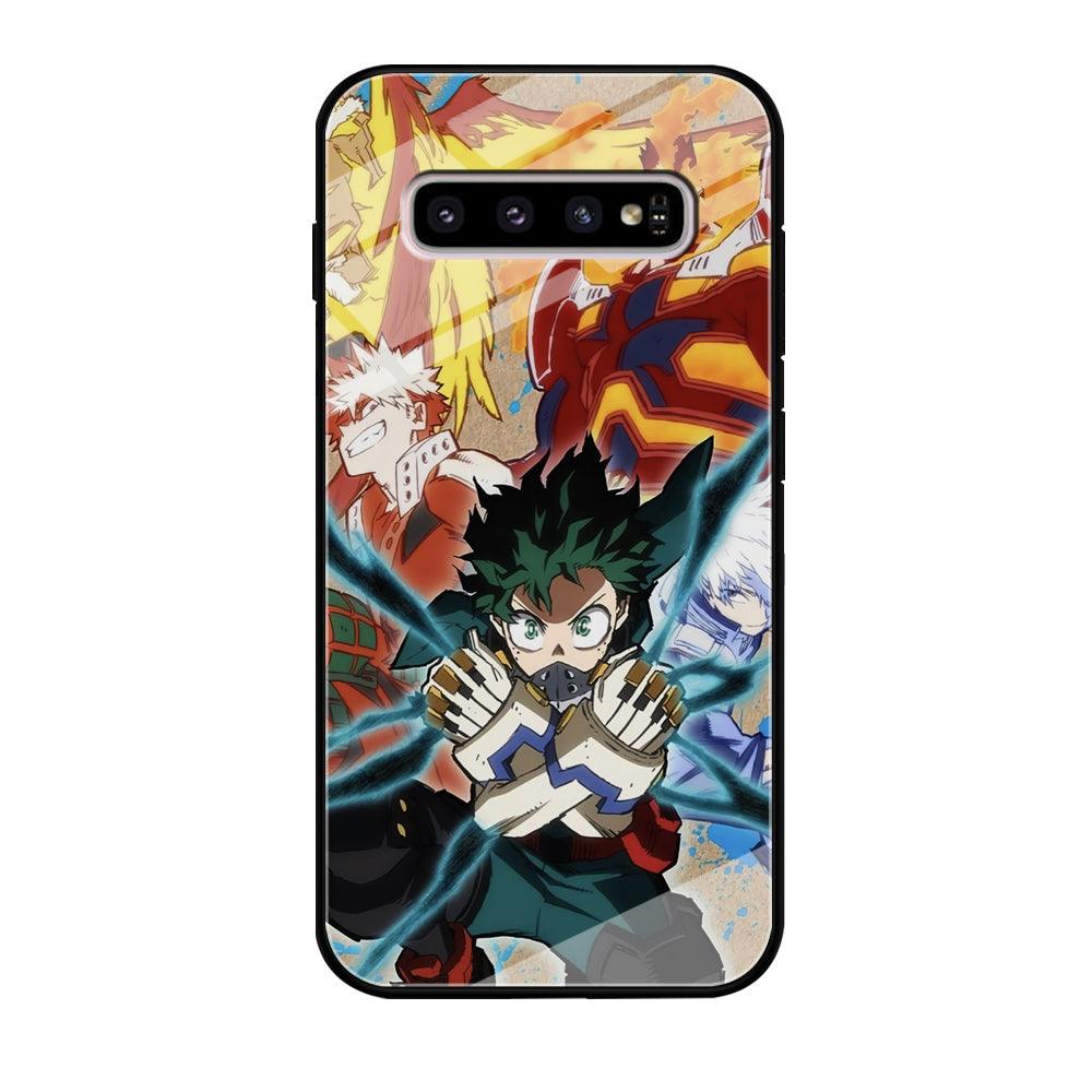 My Hero Academia Black Lightning Samsung Galaxy S10 Plus Case-Oxvistore