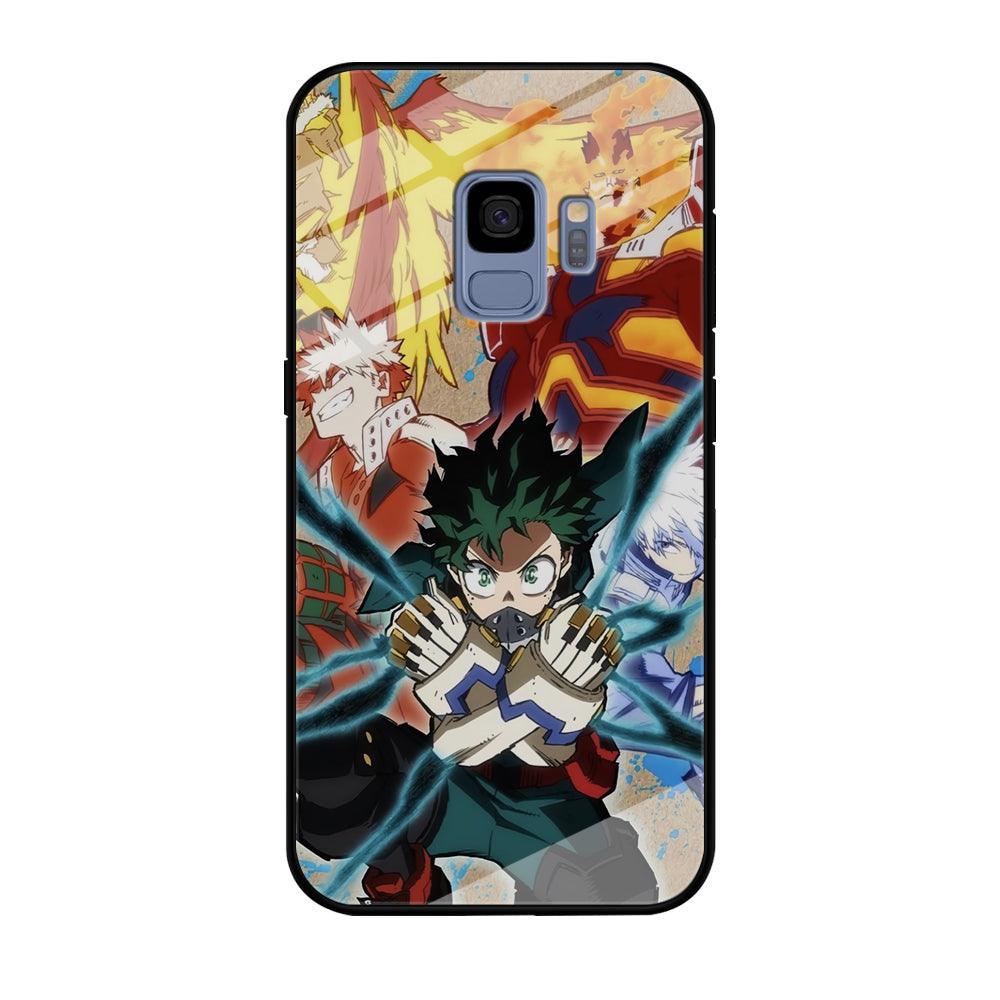 My Hero Academia Black Lightning Samsung Galaxy S9 Case-Oxvistore