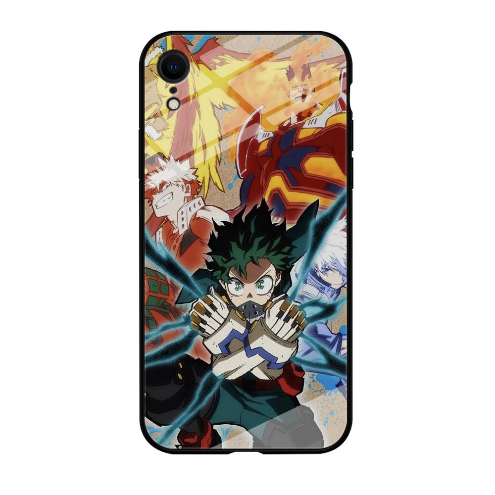 My Hero Academia Black Lightning iPhone XR Case-Oxvistore