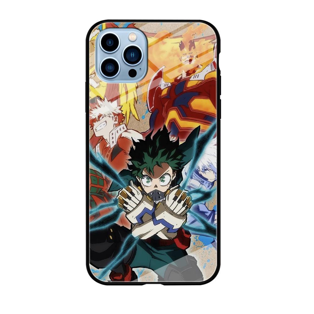 My Hero Academia Black Lightning iPhone 12 Pro Max Case-Oxvistore