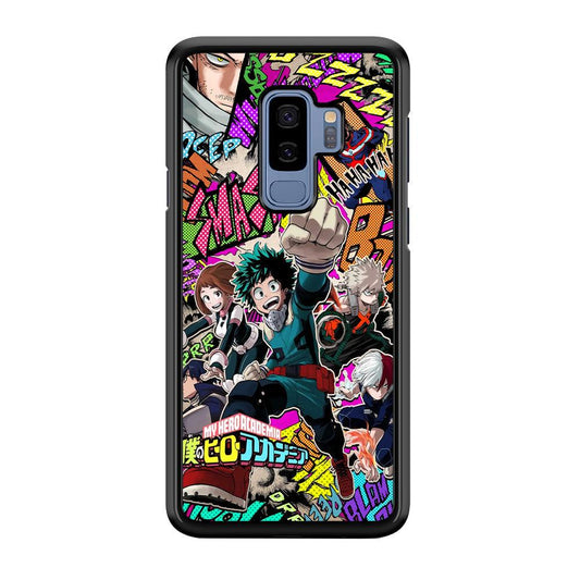 My Hero Academia Feel The Smash Samsung Galaxy S9 Plus Case-Oxvistore