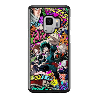 My Hero Academia Feel The Smash Samsung Galaxy S9 Case-Oxvistore