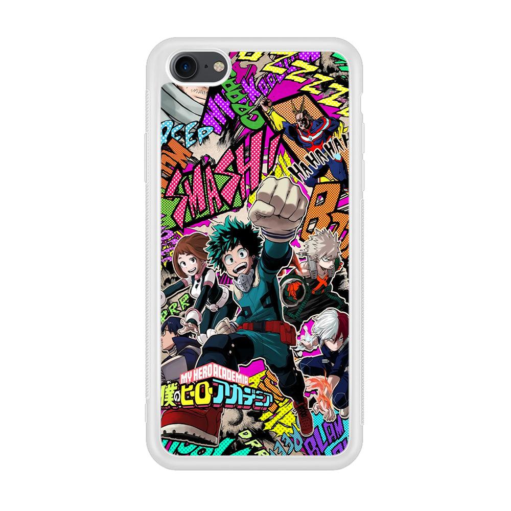 My Hero Academia Feel The Smash iPhone 8 Case-Oxvistore