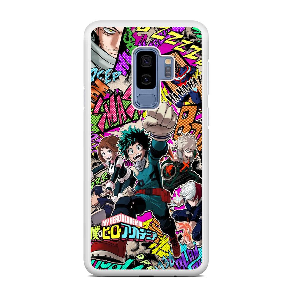 My Hero Academia Feel The Smash Samsung Galaxy S9 Plus Case-Oxvistore